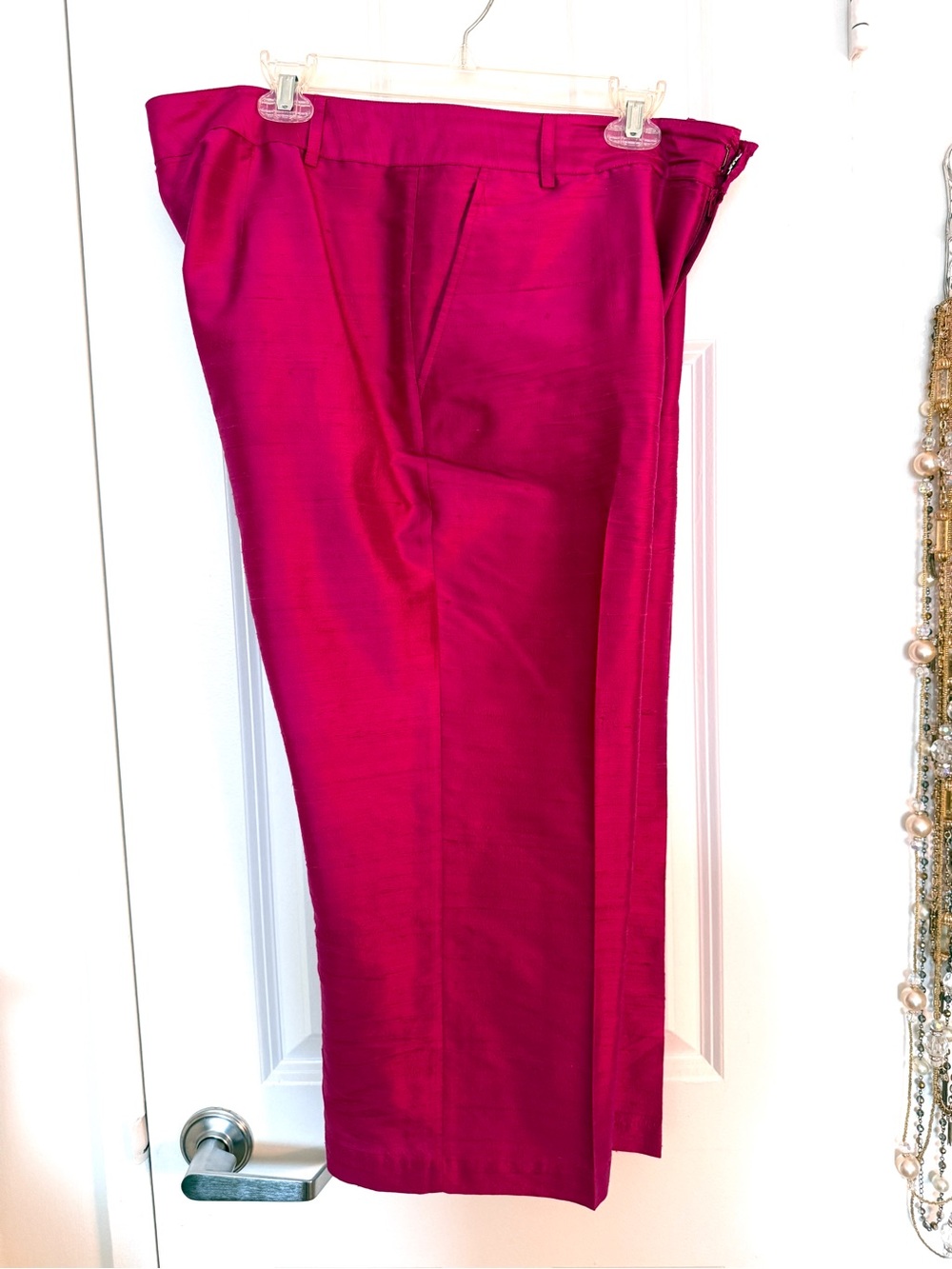 🎀 Elegant RALPH LAUREN CAPRIS PANTS 14 Silk 🎀